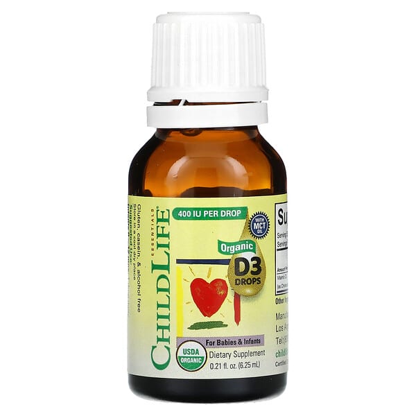 ChildLife Vitamin D3 Liquid 6,25 мл