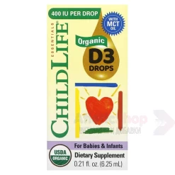 ChildLife Vitamin D3 Liquid 6,25 мл