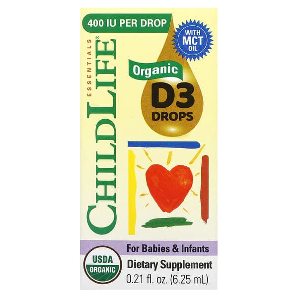ChildLife Vitamin D3 Liquid 6,25 мл
