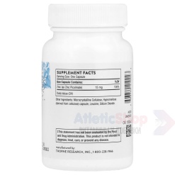 Thorne Zinc Picolinate 15mg 60 капс