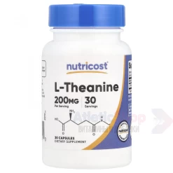 Nutricost L-Theanine 200mg 30 капс