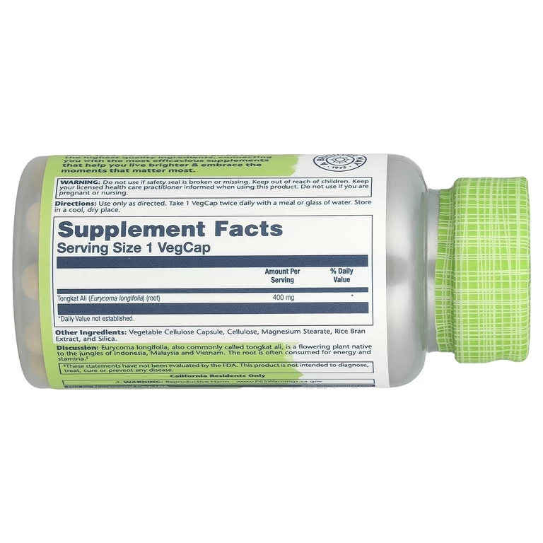 Solaray Tongkat Ali 400 mg 60 капс