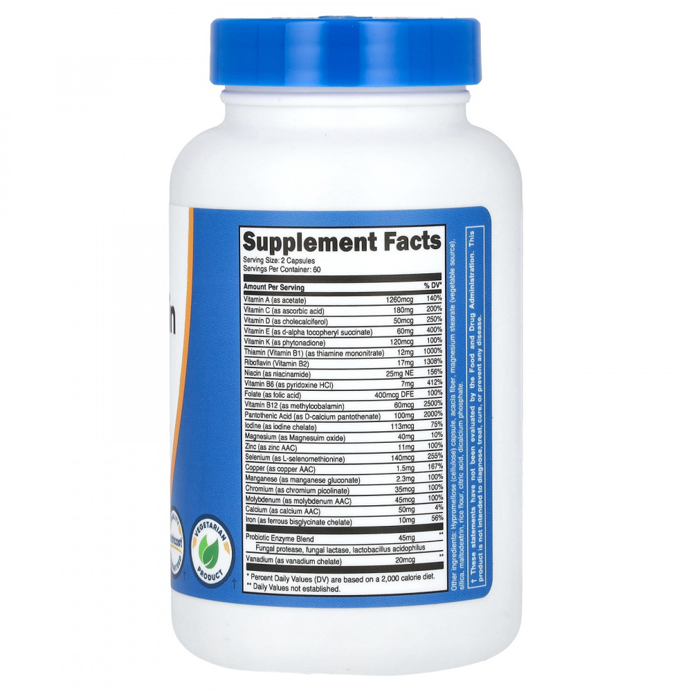 Nutricost Multivitamin 120 капс