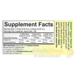 ChildLife Vitamin D3 Liquid 6,25 мл
