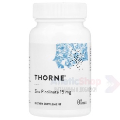 Thorne Zinc Picolinate 15mg 60 капс