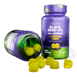 Orzax Black Seed Oil HSN Gummies 60 мармеладок