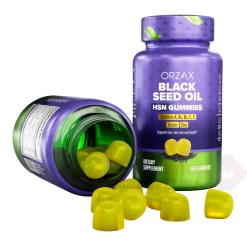 Orzax Black Seed Oil HSN Gummies 60 мармеладок