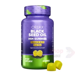 Orzax Black Seed Oil HSN Gummies 60 мармеладок