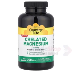 Country Life Chelated Magnesium 240 таб