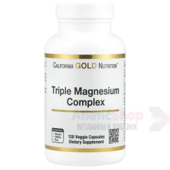 California Gold Nutrition Triple Magnesium Complex 120 капс