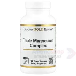 California Gold Nutrition Triple Magnesium Complex 120 капс