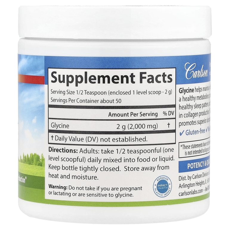 Carlson Glycine Powder 100 гр
