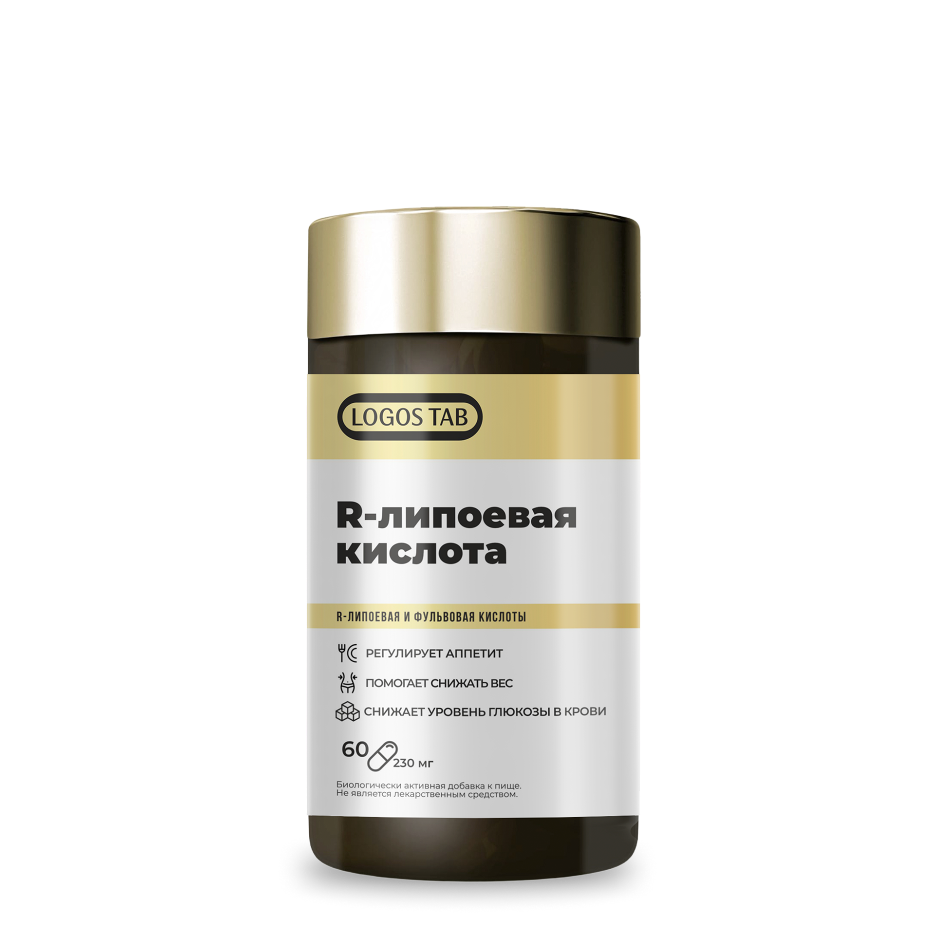 ORGANIC LOGOS R-Липоевая кислота 60 капс