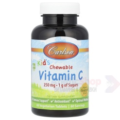 Carlson Kid`s Vitamin C Chewable 60 таб