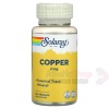 Solaray Медь Copper Bisglycinate 2 mg 100 капс