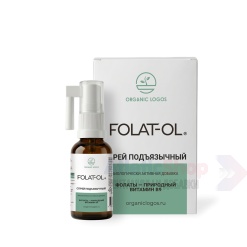 Organic Logos Methyl Folate В9 (метилфолат) 30 мл
