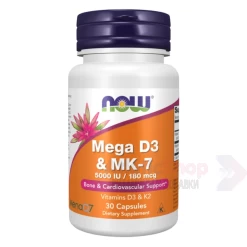 NOW Mega D3&MK7 30 капс