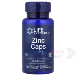 Life Extension Цинк Zinc Caps 50mg 90 капс