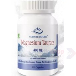 Norway Nature Магний Таурат Magnesium Taurate 400 мг 120 капс