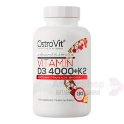 OstroVit Vitamin D3 4000 + K2 110 таб