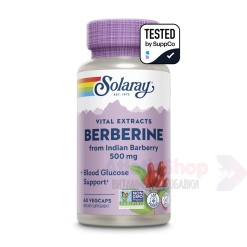 Solaray Берберин Berberine 500 мг 60 вег капсул